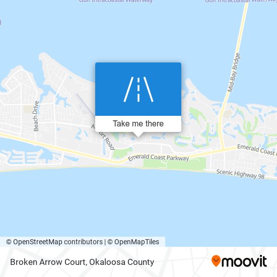 Broken Arrow Court map