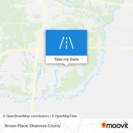 Mapa de Brown Place