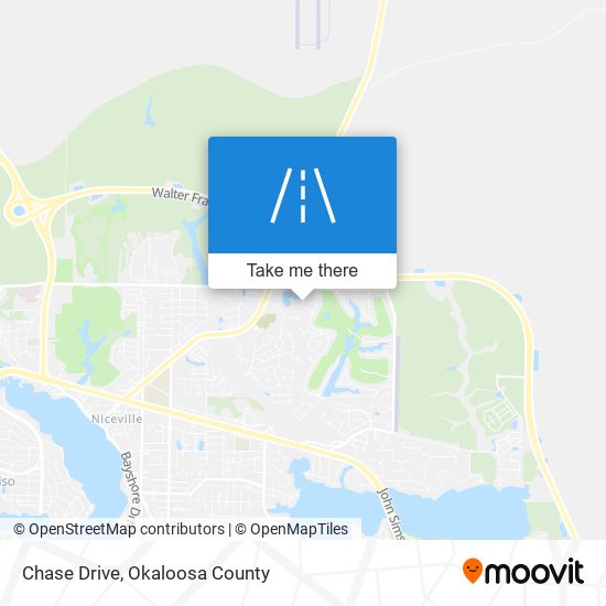 Chase Drive map