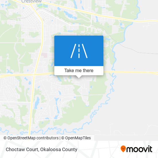 Choctaw Court map