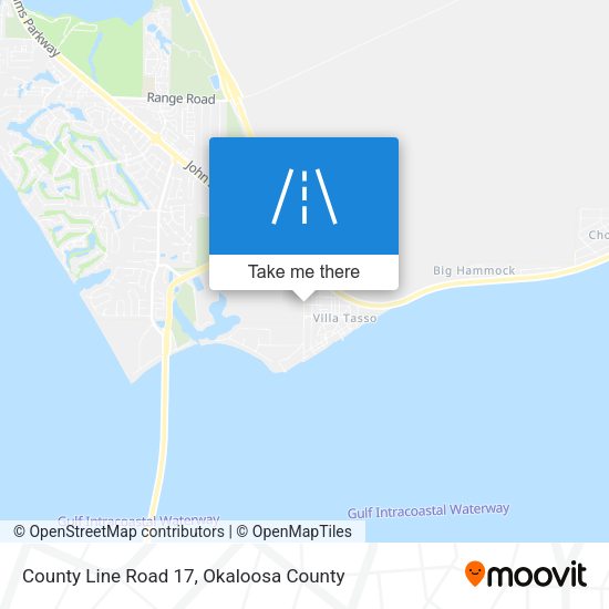 Mapa de County Line Road 17