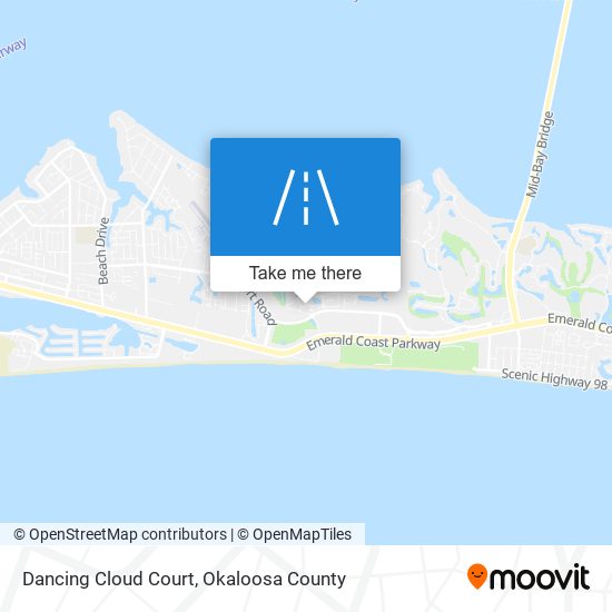 Dancing Cloud Court map