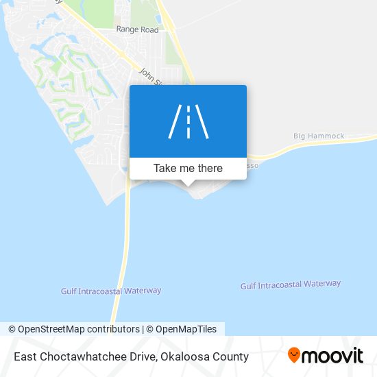 East Choctawhatchee Drive map