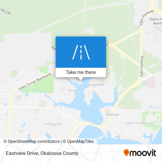 Mapa de Eastview Drive