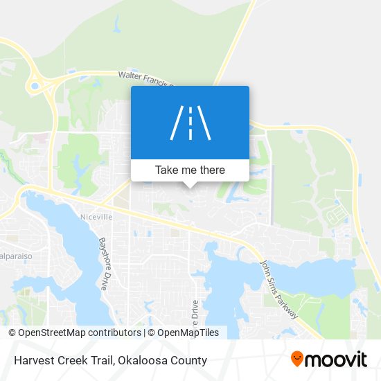 Mapa de Harvest Creek Trail