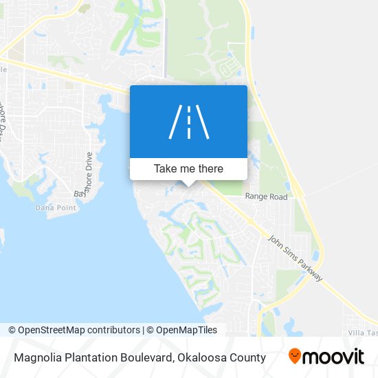 Magnolia Plantation Boulevard map