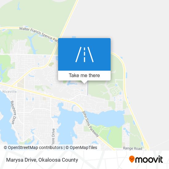 Marysa Drive map