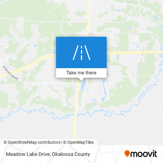 Mapa de Meadow Lake Drive