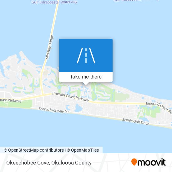 Okeechobee Cove map
