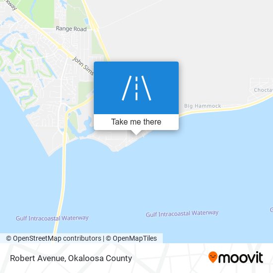 Robert Avenue map