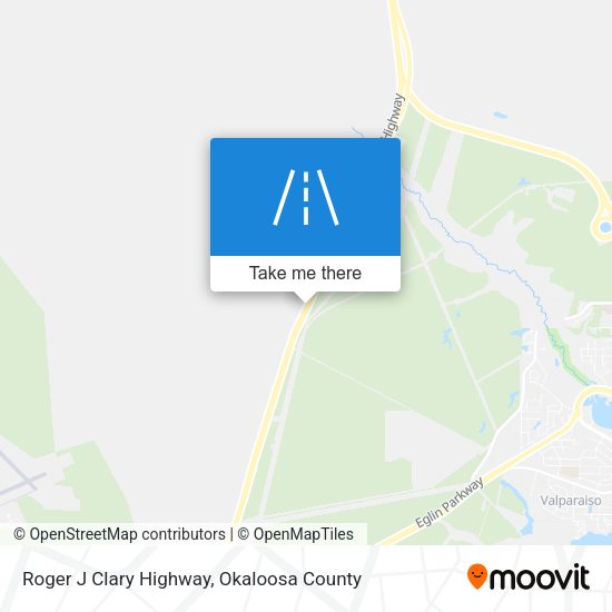 Roger J Clary Highway map