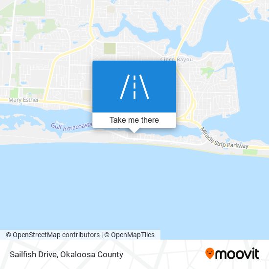 Sailfish Drive map