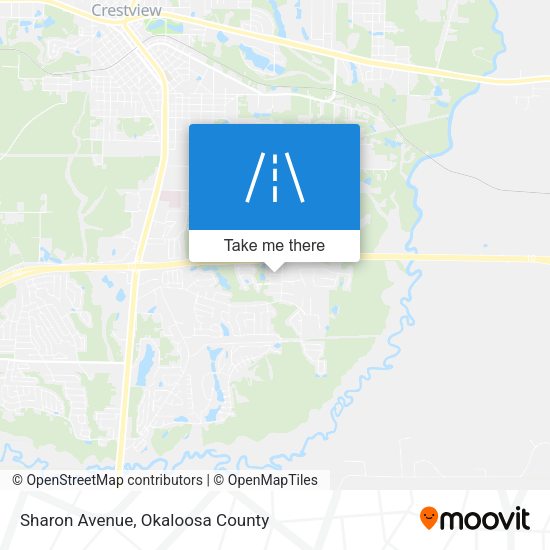 Mapa de Sharon Avenue