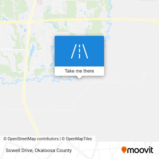 Sowell Drive map