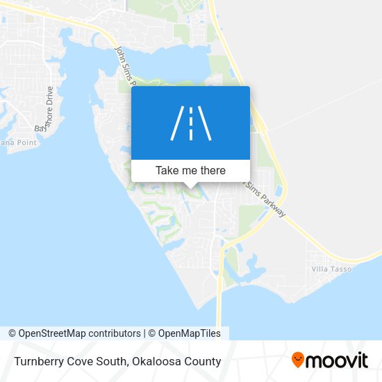Mapa de Turnberry Cove South