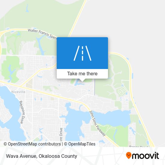 Mapa de Wava Avenue