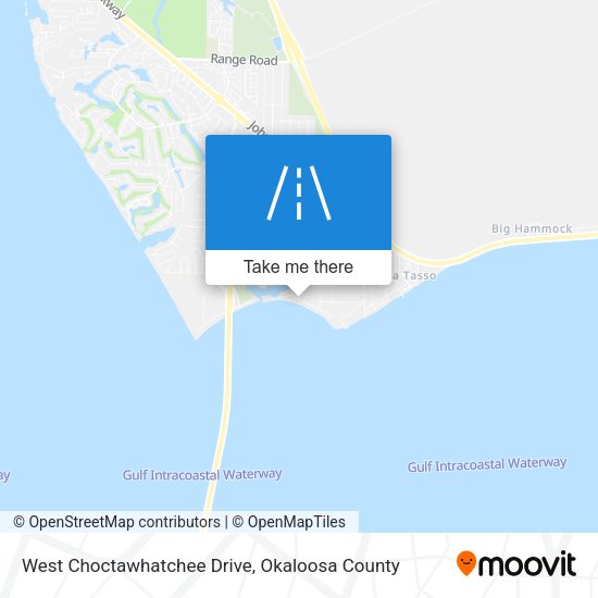 West Choctawhatchee Drive map