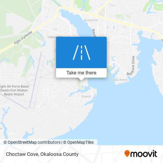 Choctaw Cove map