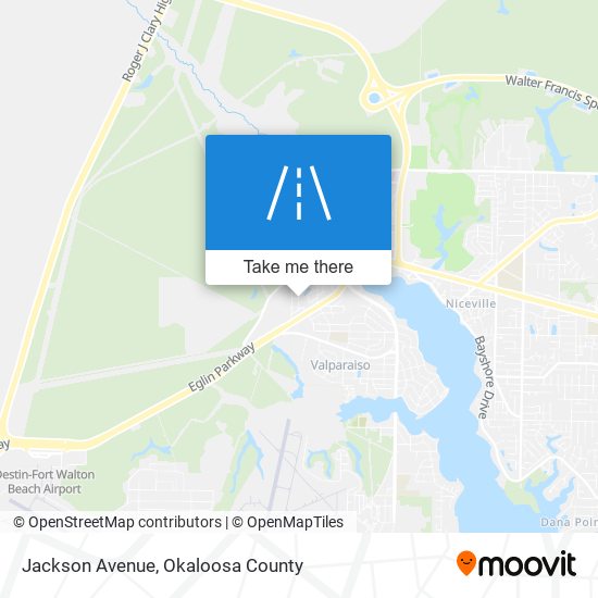 Jackson Avenue map