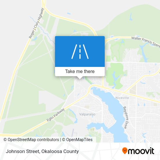 Mapa de Johnson Street