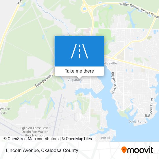 Lincoln Avenue map
