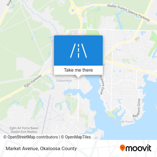 Market Avenue map