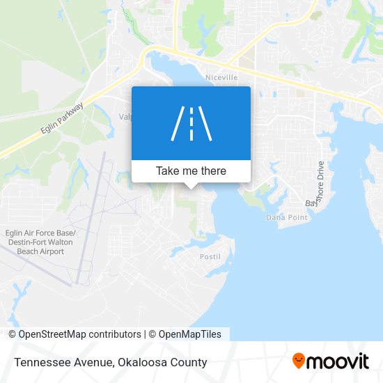 Tennessee Avenue map