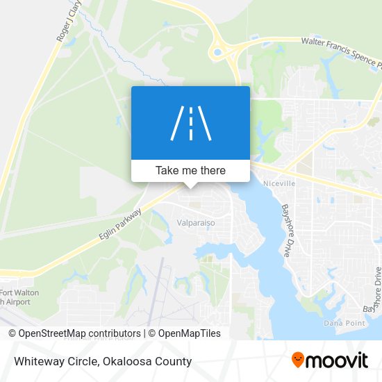 Whiteway Circle map