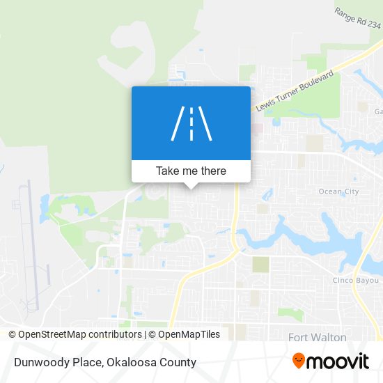 Dunwoody Place map