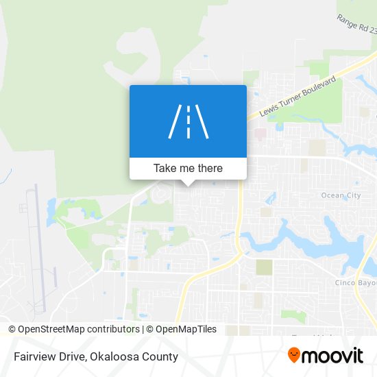 Fairview Drive map
