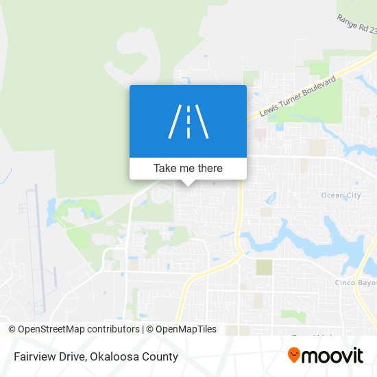 Mapa de Fairview Drive