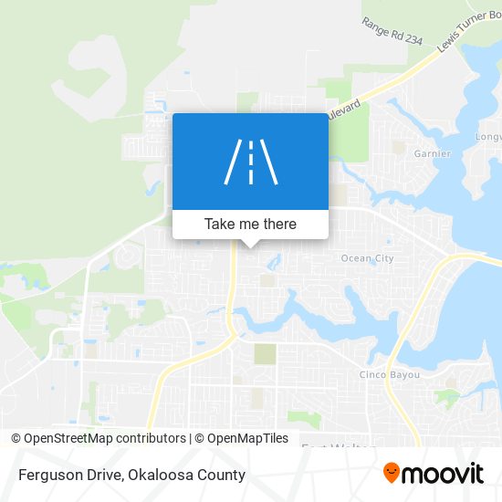 Ferguson Drive map