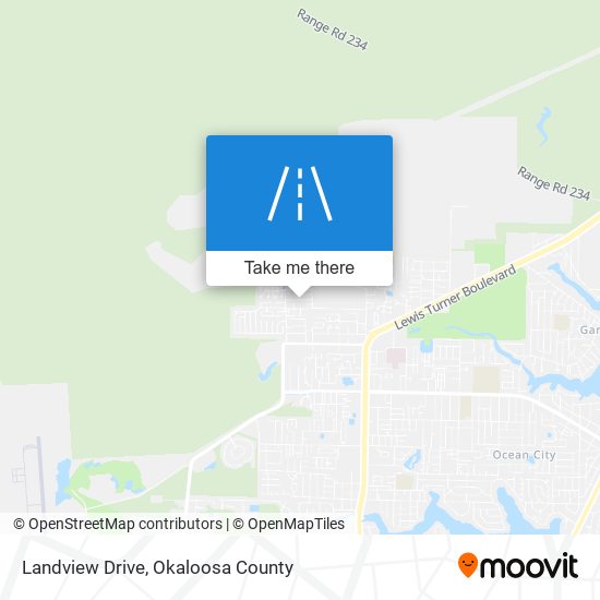 Landview Drive map
