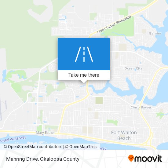 Mapa de Manring Drive