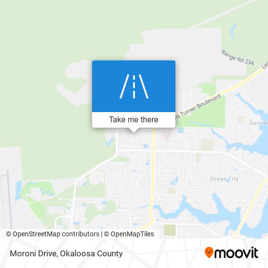 Moroni Drive map