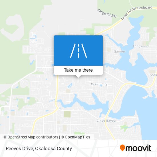 Reeves Drive map