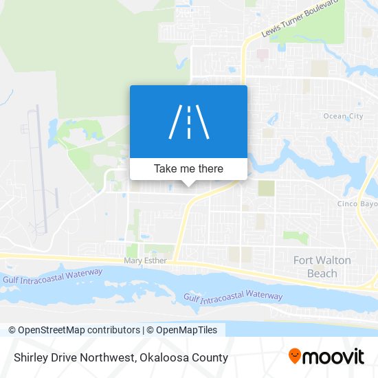 Mapa de Shirley Drive Northwest