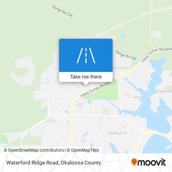 Mapa de Waterford Ridge Road