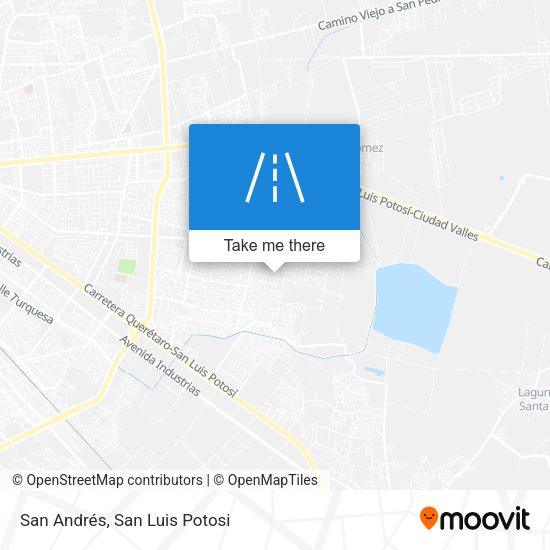 San Andrés map