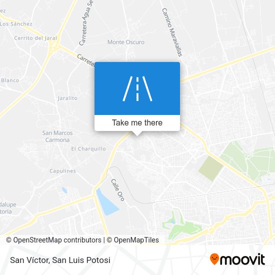 Mapa de San Víctor