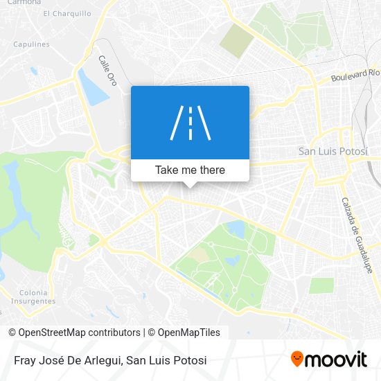 Mapa de Fray José De Arlegui