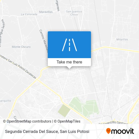 Segunda Cerrada Del Sauce map