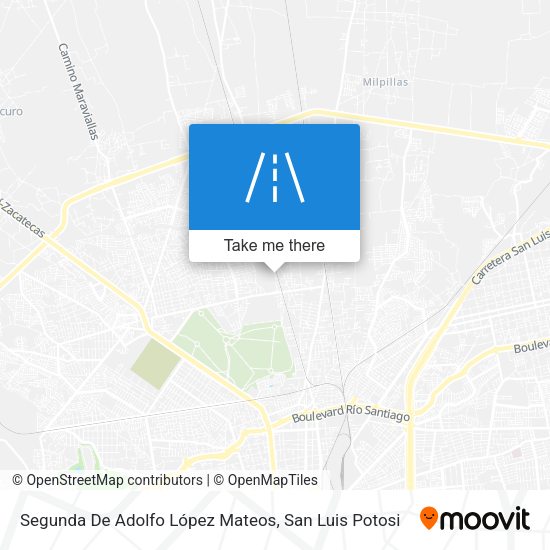 Segunda De Adolfo López Mateos map