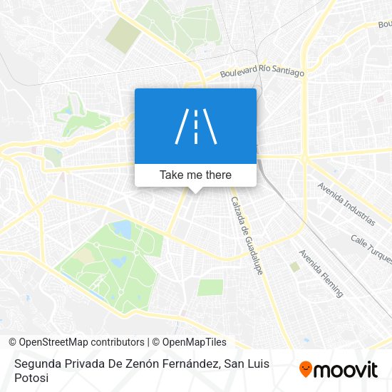 Segunda Privada De Zenón Fernández map