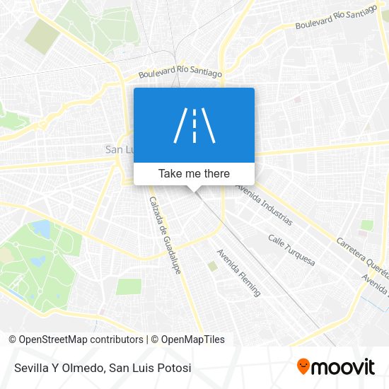 Sevilla Y Olmedo map