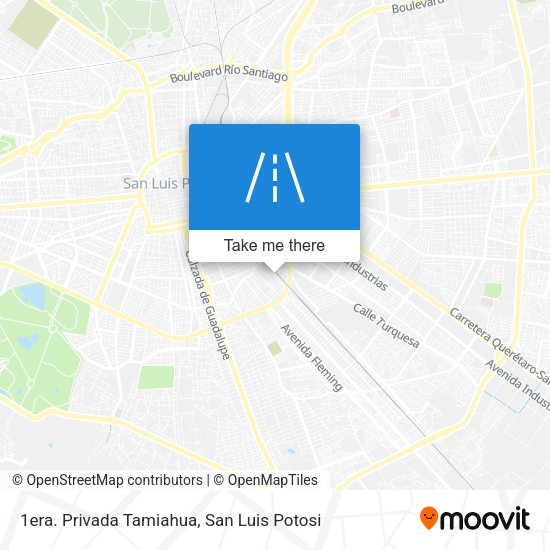 Mapa de 1era. Privada Tamiahua