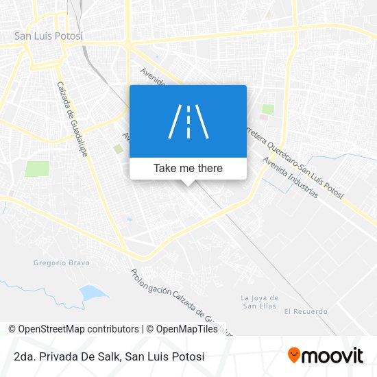 Mapa de 2da. Privada De Salk
