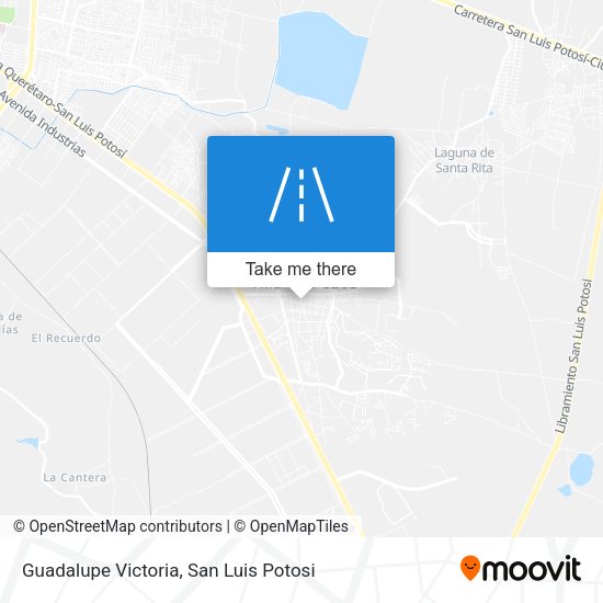 Mapa de Guadalupe Victoria