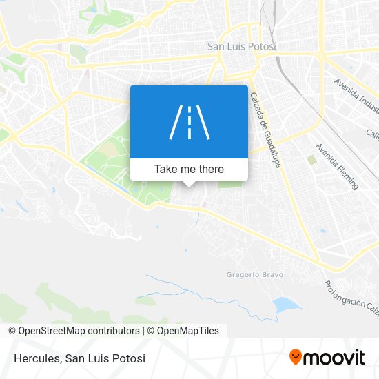 Hercules map