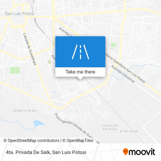 4ta. Privada De Salk map
